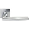 Ручка дверная MH-50-S6 SC NEW на квадратной розетке 6мм Kaffe, цвет мат.хром