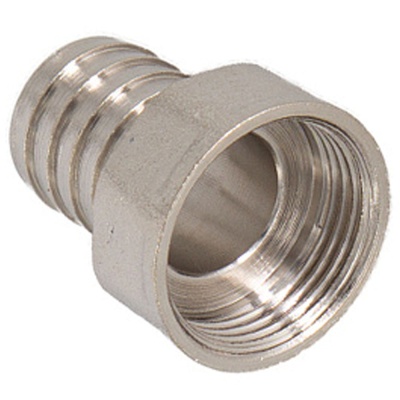 Штуцер для шланга латунный, внутр. резьба, 1/2-16мм 64-2-031