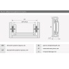 033317 Направляющая шариковая Premial ANDANTE с доводчиком H=45 L-600