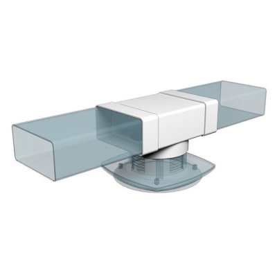 Тройник 60х120 ПВХ