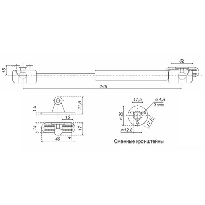 GL105GR/80/1 Газ лифт BOYARD