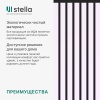Панель Стеновая Акустическая Stella Comfort Standart белая 2780*600*9