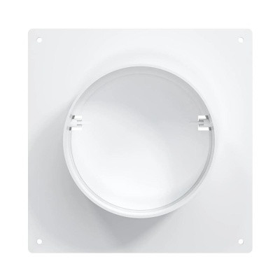 Соединитель с площадкой D100 с обр.клапаном ПВХ