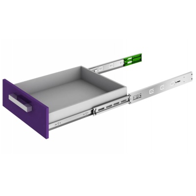 Направляющие шариковые SENZA Soft 45-500 (ДОВОДЧИК тип 2S, 15шт/уп)