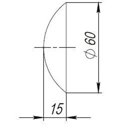 Демпфер настенный DSW-60 белый