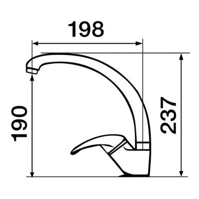 Смеситель для кухни ГЕММА АРКТИКА