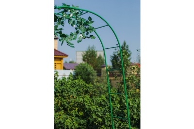 Арка садовая 240*125*36,5 см зеленая 2083021