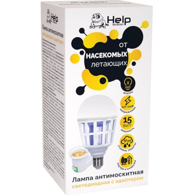 Лампа антимоскитная с/д  HELP