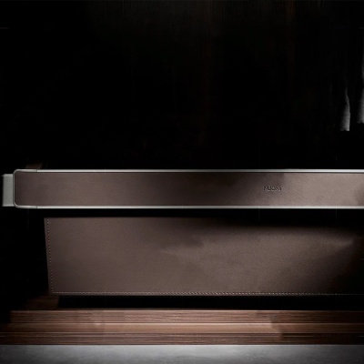 Корзина с доводчиком NUOMI, серии ERA,  в модуль 900мм, Цвет Темно-Коричневый(5)