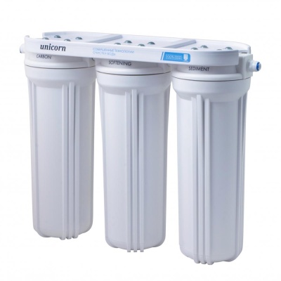 Фильтр под мойку 1/2 3-х ступ.хол.вода 10