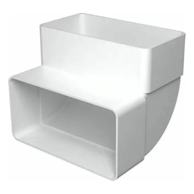 Колено вертик.угол 90 60х120 ПВХ