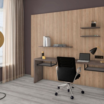 Ламинат Дуб Шерман светло-серый EPL205 8/32 4V EGGER