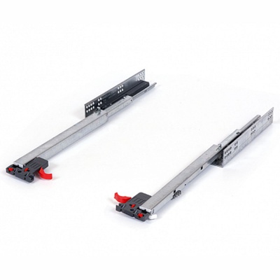 Направляющая SMART SLIDE PUSH OPEN 400мм полного выдвижения (Турция)