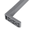 033602 Рейлинг СЕРЫЙ для ящика MAESTRO L400
