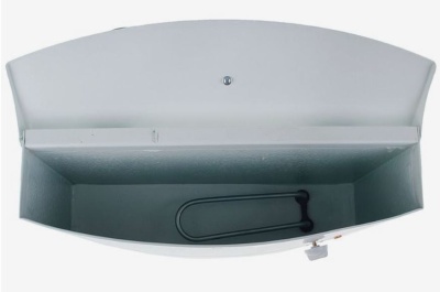 Бак настенный с ЭВН АКВАТЕКС 1250Вт, 17л, белый