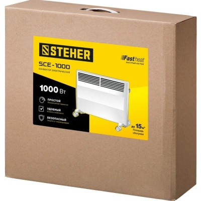 STEHER E серия 1кВт,электрический конвектор, SCE-1000