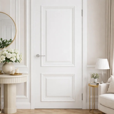 Дверь межкомнатная Скалино 2 PRO Эмаль белая ширина 900мм