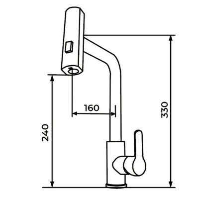 Смеситель 8305 ПИМПИ SATIN
