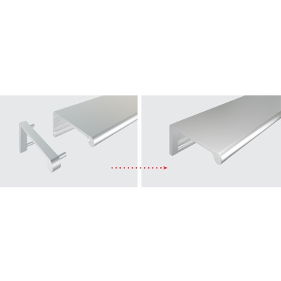 RZ101.01SC Заглушка боковая ZnAl G-LINE BOYARD