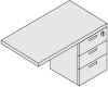 Z409CP.4/500 Центральный замок на 3 ящика с крепл. к фасаду BOYARD