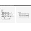 033506 Ящик СЕРЫЙ выдвижной PREMIAL MAESTRO 7D с доводчиком и синхронизацией H178 L500