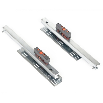 Направляющая SMART SLIDE PUSH OPEN 400мм полного выдвижения (Турция)
