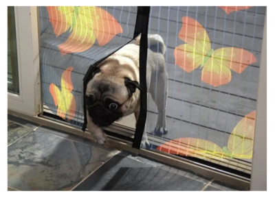 Сетка антимоскитная 210*100см магниты, черная REXANT на двери