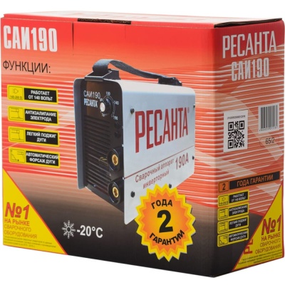 Сварочный аппарат инверторный САИ 190 Ресанта 65/2