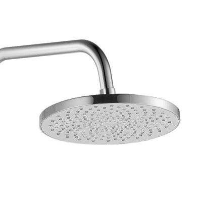 HB24590 Haiba Смеситель д/душа со стойкой, склад.излив с перек.верх.душ, лейка кар.30мм, хром