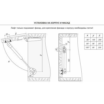 GL105GR/100/1 Газ лифт BOYARD