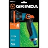 Пистолет поливочный GRINDA S-8 8 режимов, двухкомпонентный с регулятором напора 429100
