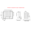 SB20GR.1/400 Направляющие SB20 СТАРТ, боковина 167мм прямая BOYARD