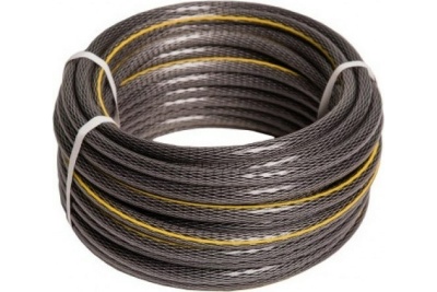 Шланг поливочный Кобра ПВХ армированный, мягкий, 3-х слойный,серый, 2,5мм D3/4, 25м