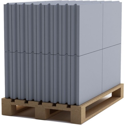 Пазогребневая плита 0,500х0,667х0,080 КНАУФ