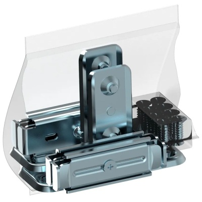 Корзина карго 150мм/2 уровня/бок креплен с шариковой направляющей с доводчиком