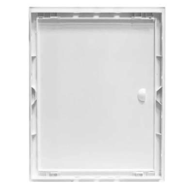 Люк пластиковый 318*418 с ручкой и фланцем 296*396