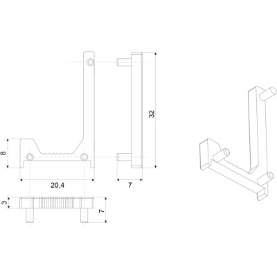 RZ106.01SC Заглушка боковая ZnAl BOYARD