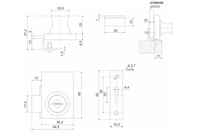 Z258CP.2/18 Замок Z258CP BOYARD
